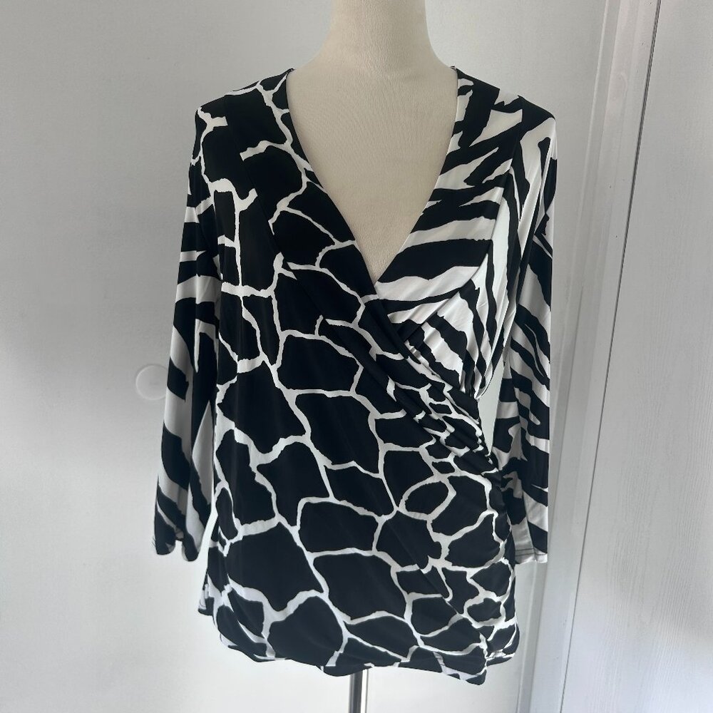 Venus Animal Print Blouse